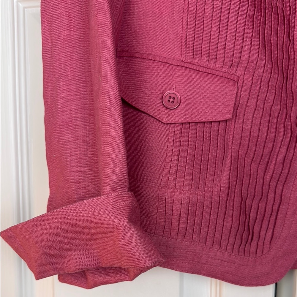 Jones New York Pink Blazer Tailored Suit Jacket - Lenin - Picture 3 of 7